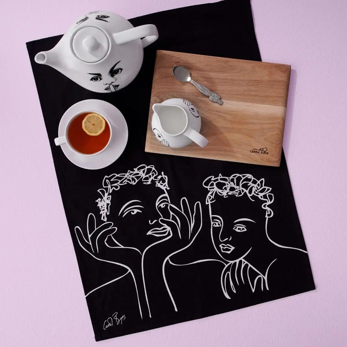 Tea Towel - Conversation