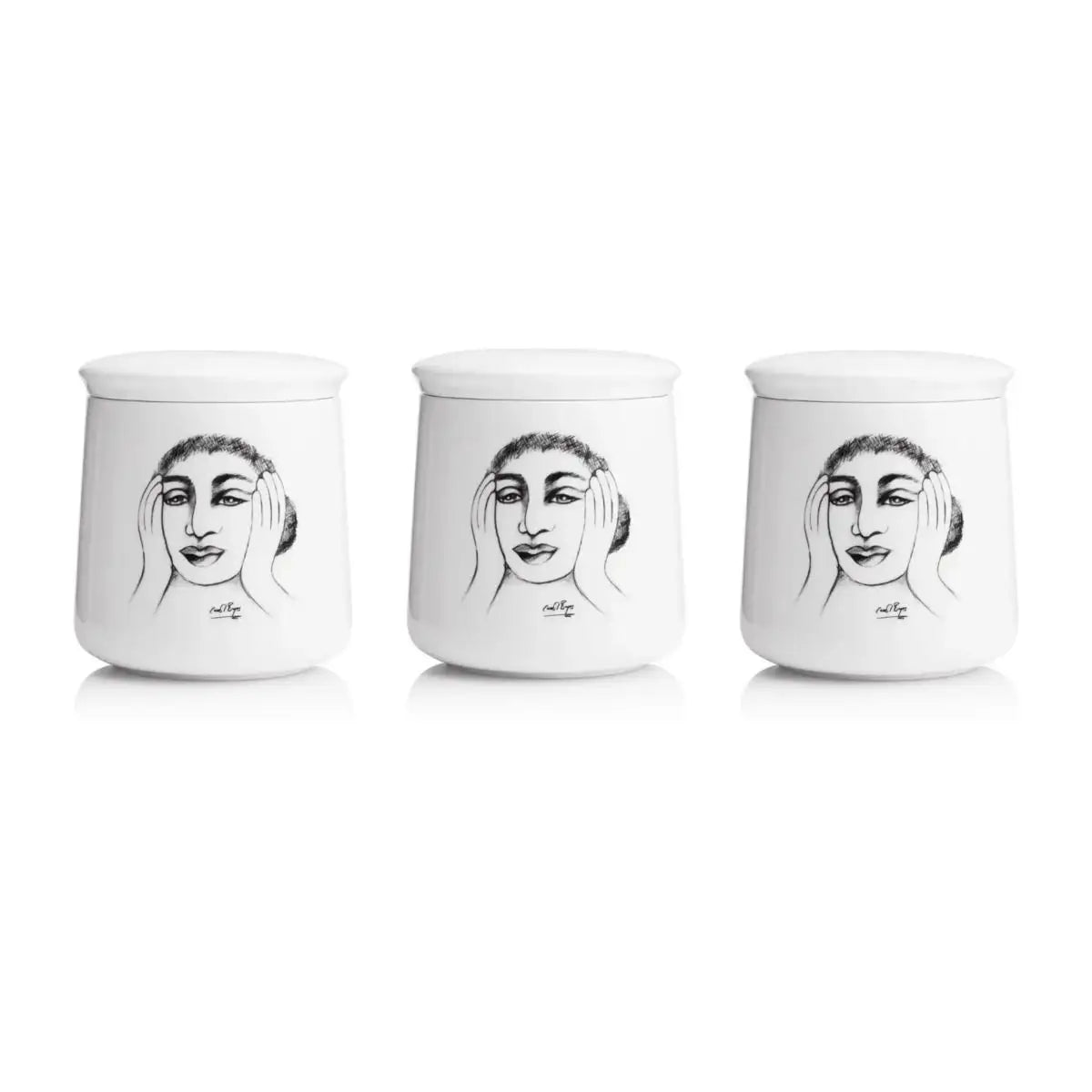 Canister Set Of 3 - It'S Hot!