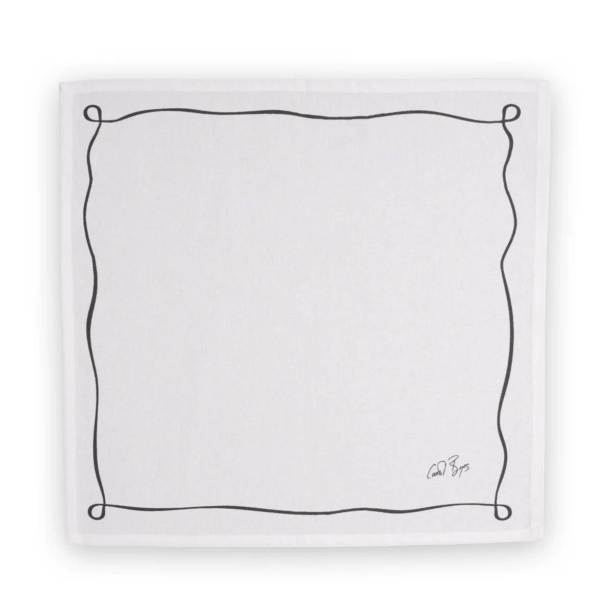 Napkin Set Of 4 - Well Framed - White