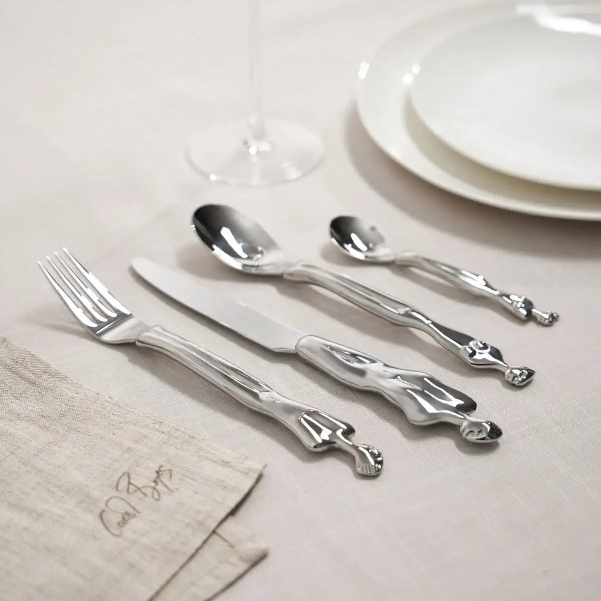 Cutlery 24Pc Set  - Woman Man