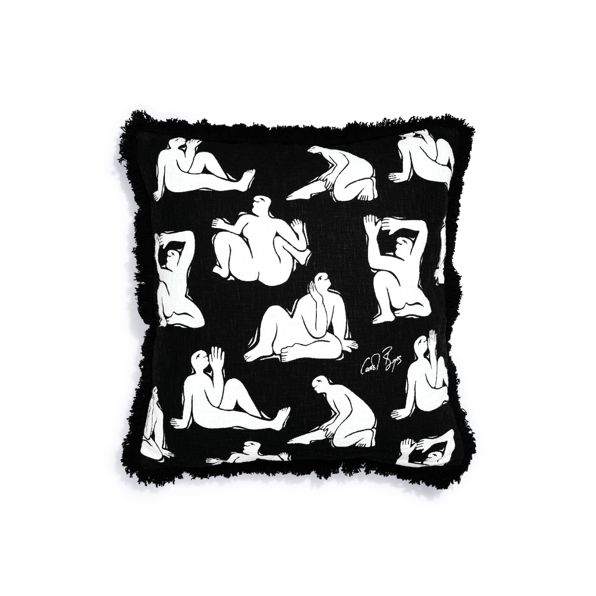 Cushion - Lazy Days Black