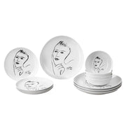 Dinnerware 12Pc Set - Distant Memory