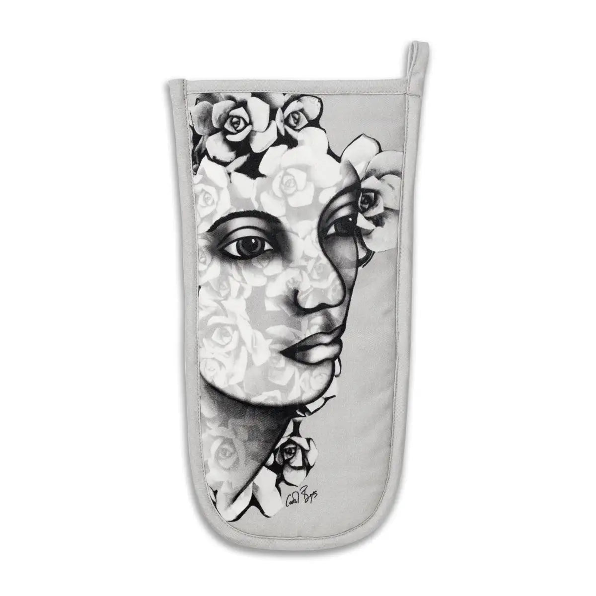 Oven Glove - Succulent Faces