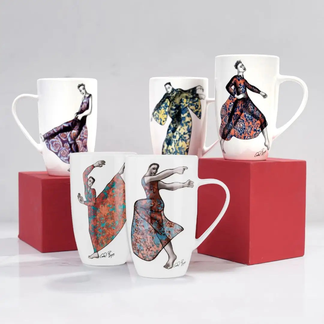 Mug Set Of 4 - Girls Mix