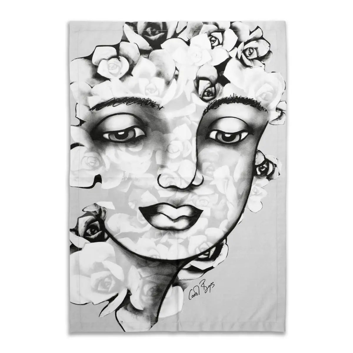 Tea Towel - Succulent Faces