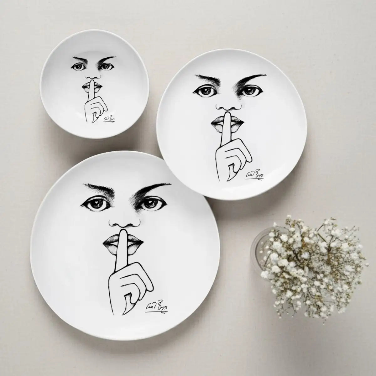 Dinnerware 12Pc Set - Sketchbook Mix