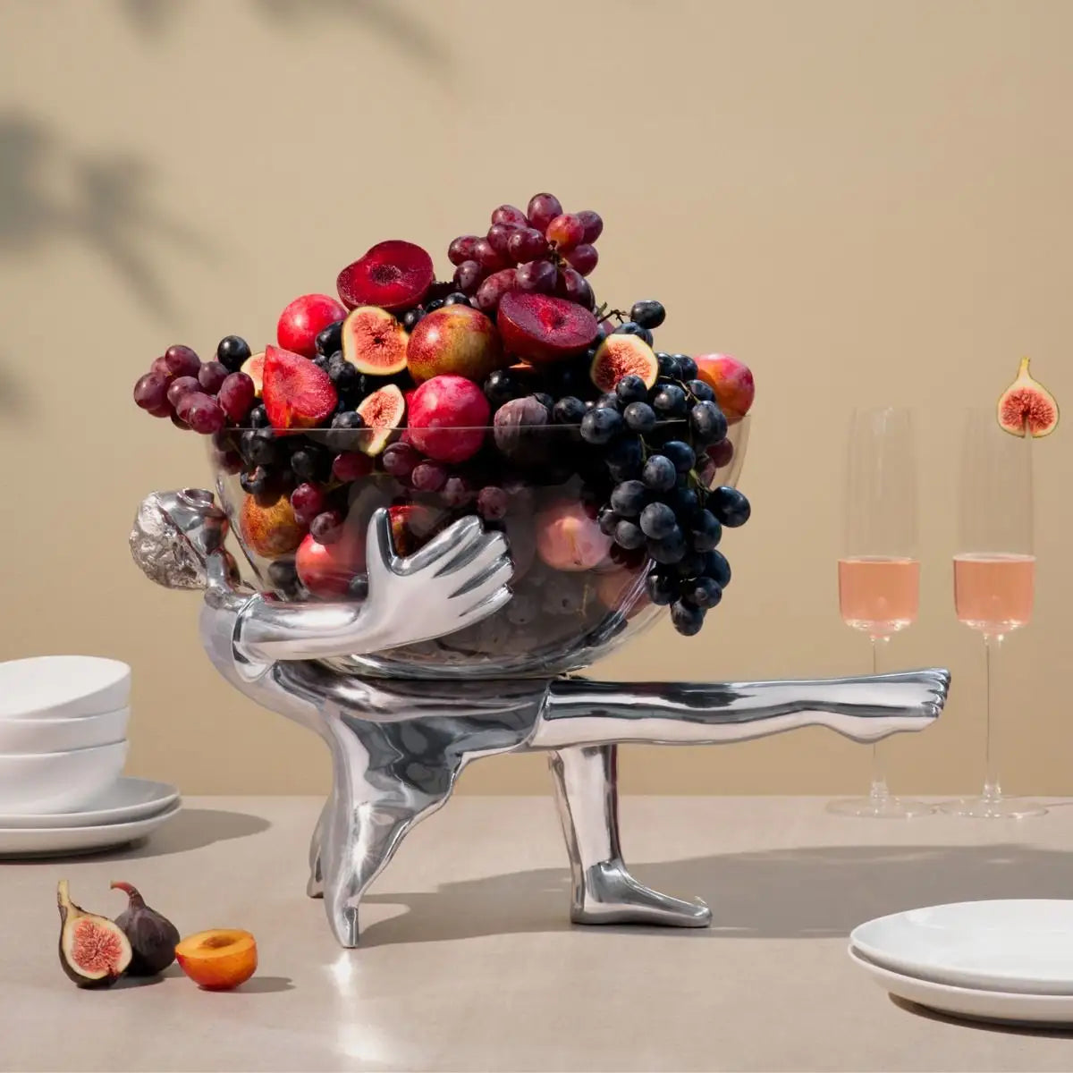 Champagne Flute Set Of 4 - Ripple