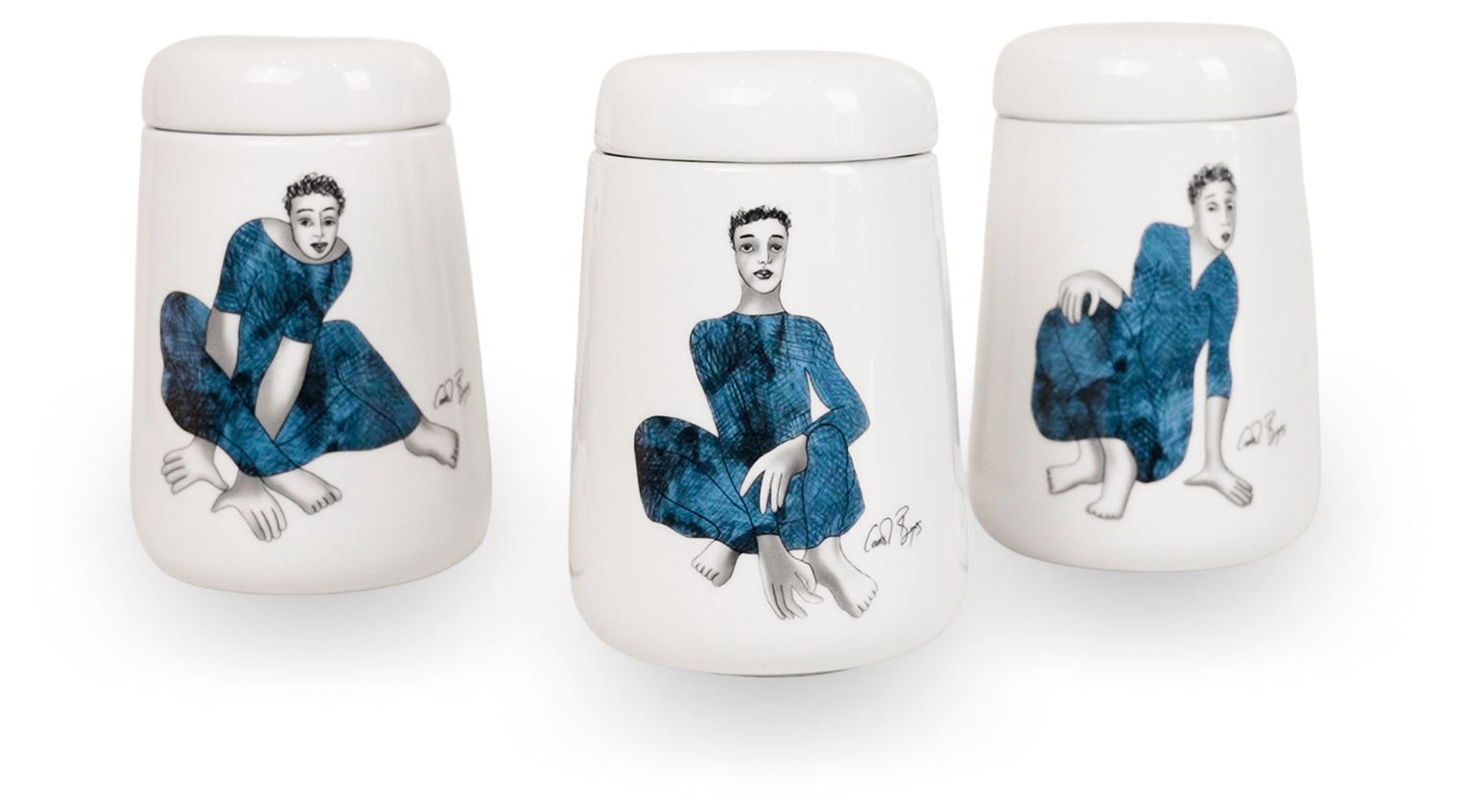 Indigo Girls Canister Set