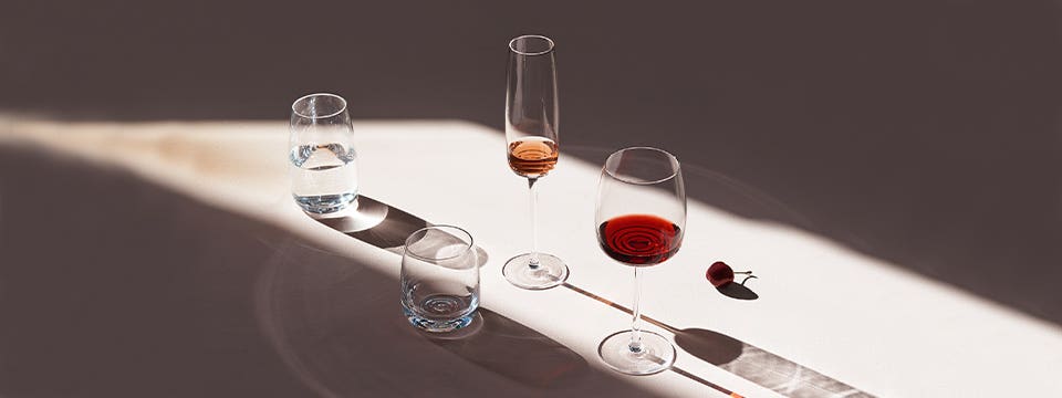 Ripple glass collection