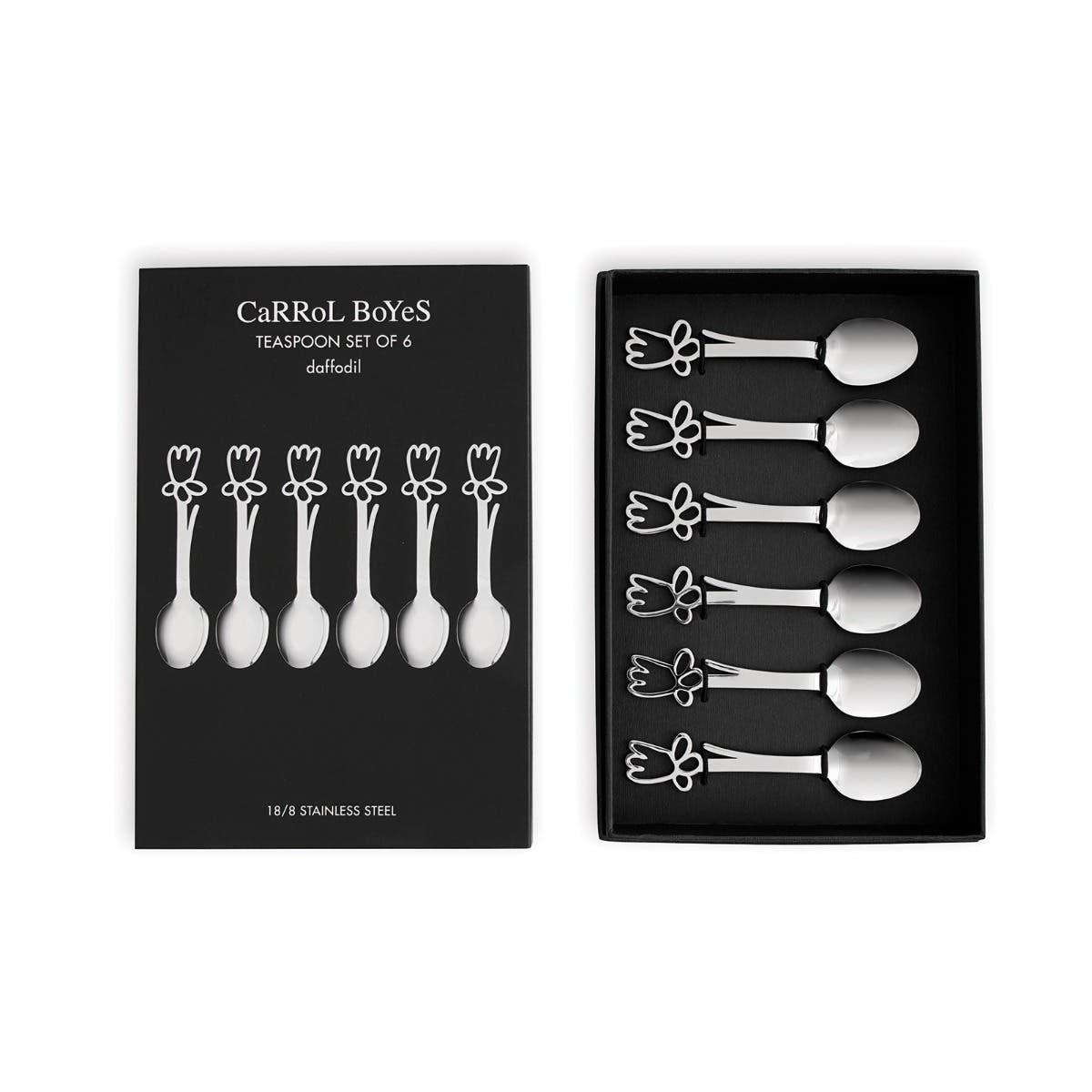 TEASPOON SET OF 6 - daffodil | Carrol Boyes ZA