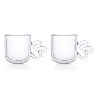 DOUBLE WALL MUG MEDIUM SET - quicksilver