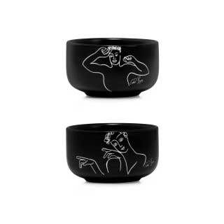 SMALL BOWL SET OF 2 - hey you!