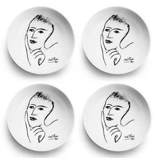 CEREAL / SOUP BOWL SET OF 4 - distant memory