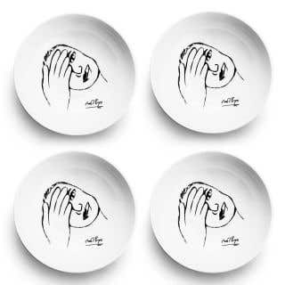 CEREAL / SOUP BOWL SET OF 4 - just a minute