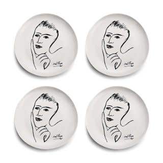 DINNER PLATE SET OF 4 - distant memory