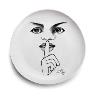 DINNER PLATE SET OF 4 - it's a secret!