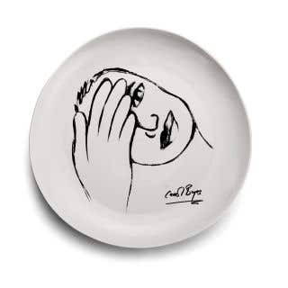 DINNER PLATE  -  just a minute!