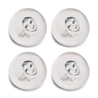 DINNER PLATE SET OF 4 - let's face it!