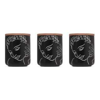 CANISTER SMALL SET OF 3 - reminisce