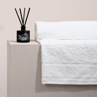 BATH SHEET - serene - white