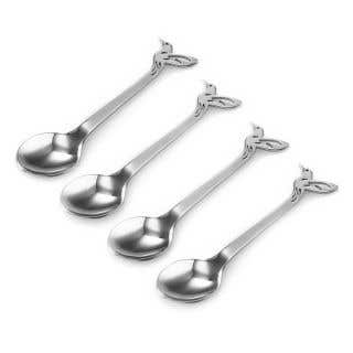 TEASPOON SET OF 4 - hummingbird