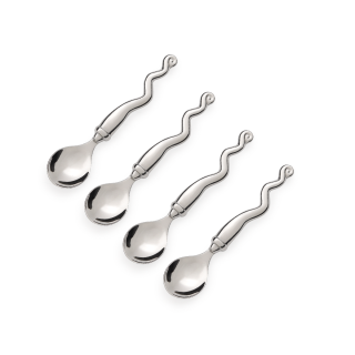 TEASPOON SET OF 4 - wave