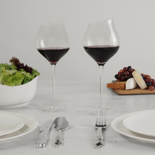 RED WINE GLASS SET OF 4 - sway