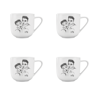 MUG SET OF 4 - two of a kind