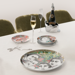 PLATTER ROUND - garden party