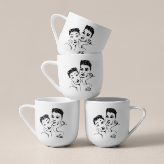 MUG SET OF 4 - two of a kind
