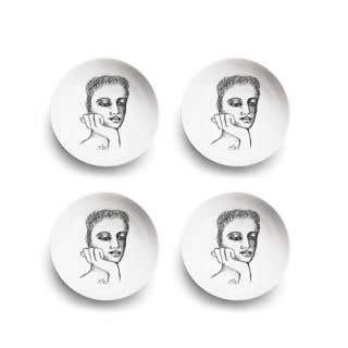 CEREAL / SOUP BOWL SET OF 4 - just a thought