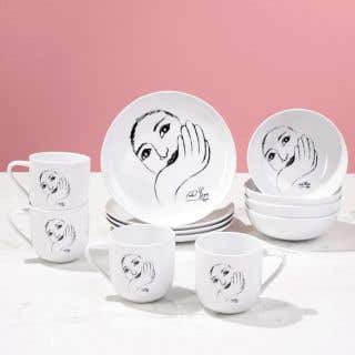 MUG SET OF 4 - face facts