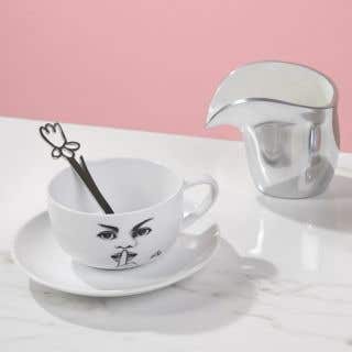 CUP AND SAUCER - it's a secret!