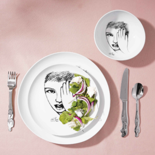 SIDE PLATE SET OF 4 - eye for detail