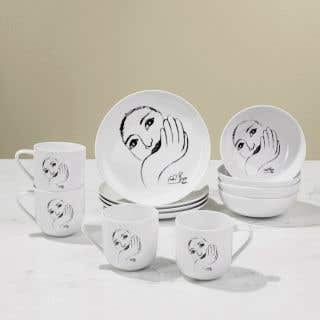 BREAKFAST 12pc SET - face facts