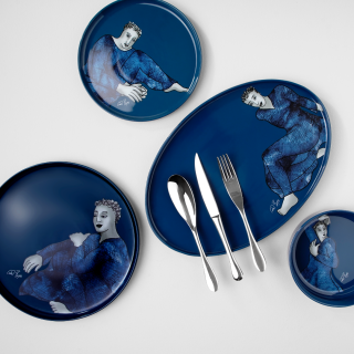 SALAD BOWL - indigo blues