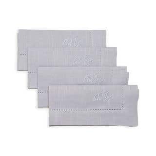 NAPKIN SET OF 4 - signature grey