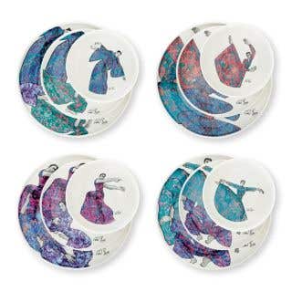 DINNERWARE 12pc SET - dancing girls