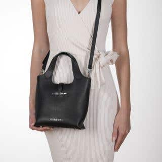 MINI CITY BAG - diver - black