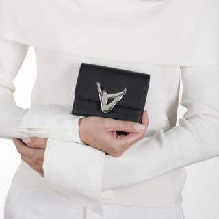 SMALL PURSE - toe touch - black