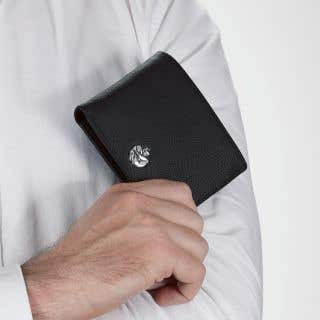 TRIFOLD WALLET - cradle - black