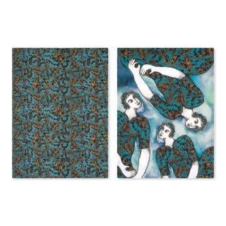 TEA TOWEL SET OF 2 - flying high