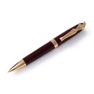 BALLPOINT PEN - woman - gold - burgundy