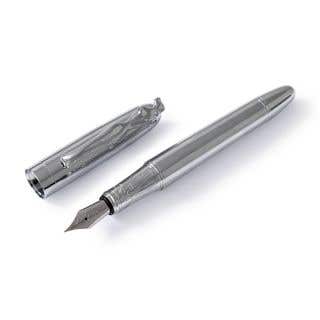 FOUNTAIN PEN - woman - silver - silver