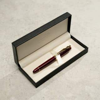ROLLERBALL PEN - woman - gold - burgundy