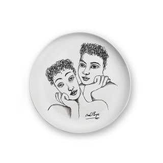 SIDE PLATE - two of a kind