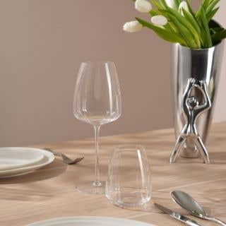 RED WINE GLASS SET OF 4 - tulip