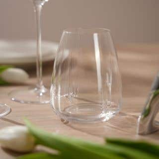 STEMLESS GLASS SET OF 4 - tulip