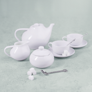 TEA SET - swirl