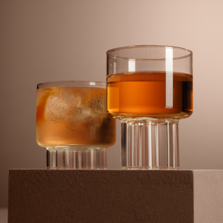 TUMBLER SET OF 4 - wavy